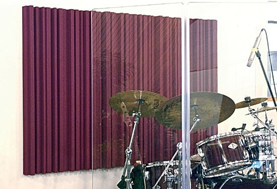 Galerijní obrázek č.1 Absorpční panely AURALEX 4 Studiofoam Metro 24 Burgundy