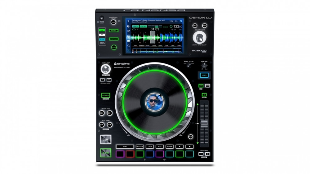 Galerijní obrázek č.3 Profesionální CD/DVD/USB/SD/MC přehrávače DENON DJ SC5000 Prime