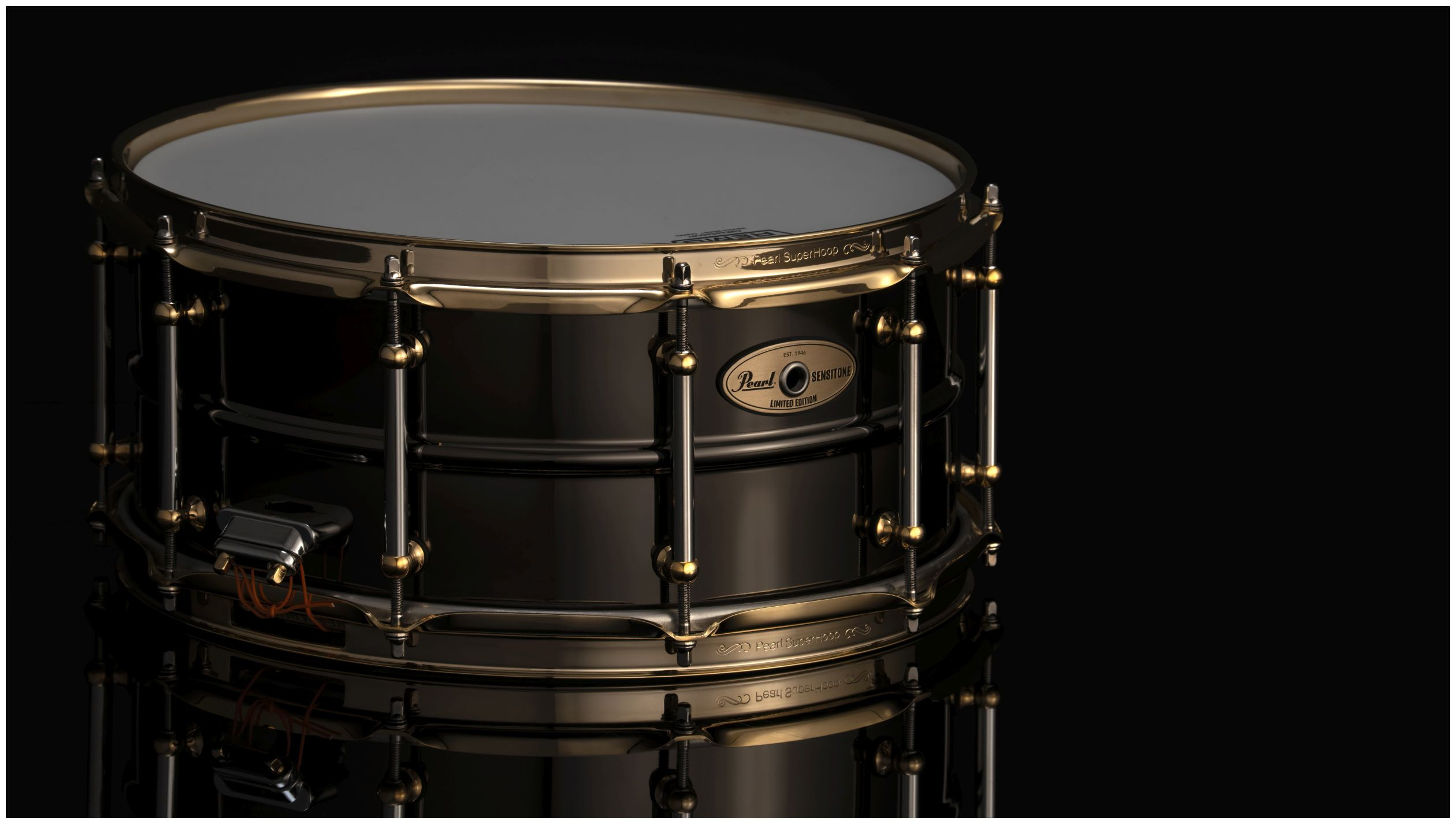 Galerijní obrázek č.5 14" PEARL STHNSF1465 SensiTone 14”x6,5” - Black Nickel Brass Limited Edition
