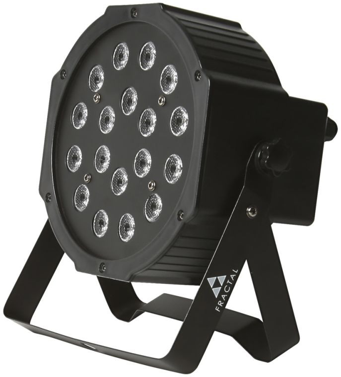 Galerijní obrázek č.1 LED RGB FRACTAL LIGHTS LED PAR 18 x 1W
