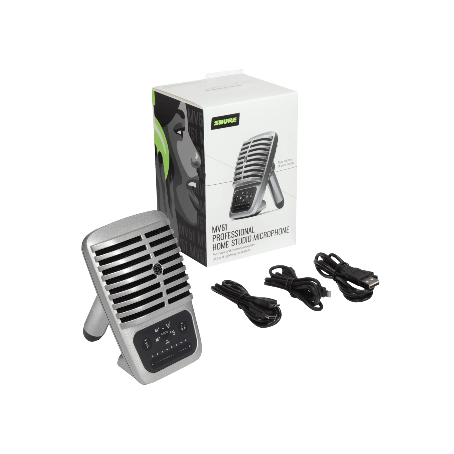 Galerijní obrázek č.3 USB mikrofony SHURE MV51-DIG