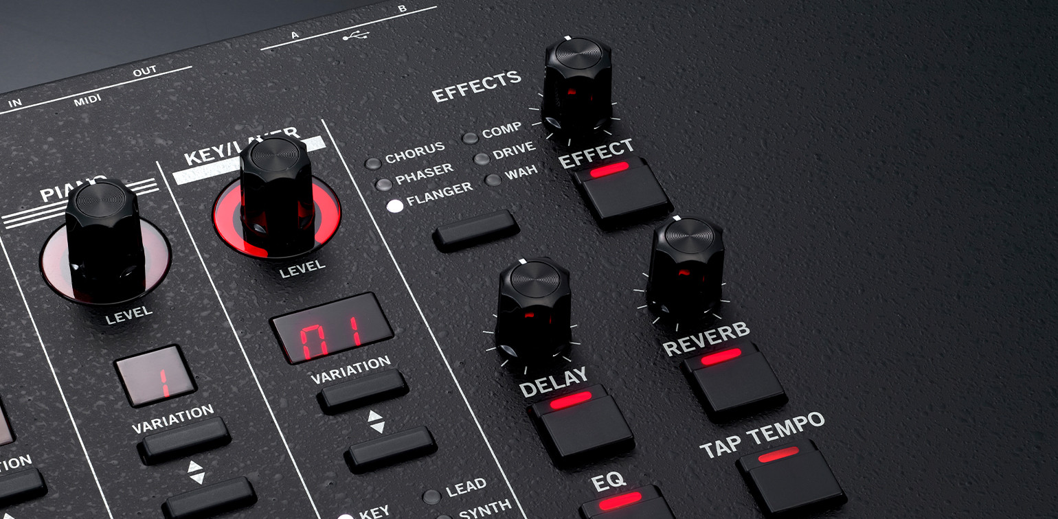 Galerijní obrázek č.14 Keyboardy s dynamikou VOX Continental 73 BK