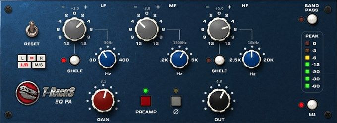 Galerijní obrázek č.8 Editační a masteringový software IK MULTIMEDIA T-RackS 5 MAX