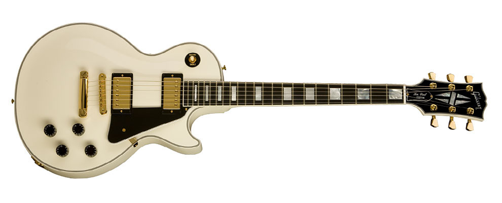 Hlavní obrázek Les Paul GIBSON Les Paul Custom Alpine White Gold hardware