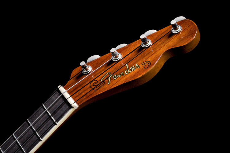 Galerijní obrázek č.2 Koncertní FENDER Ukulele Nohea, All Koa, Concert shape, Tele® headstock