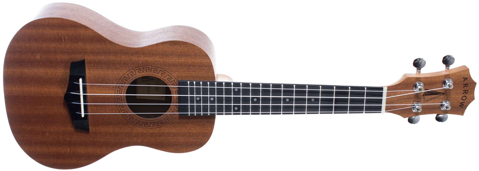 Galerijní obrázek č.5 Koncertní ARROW MH10 Sapele Concert Ukulele - Natural SET