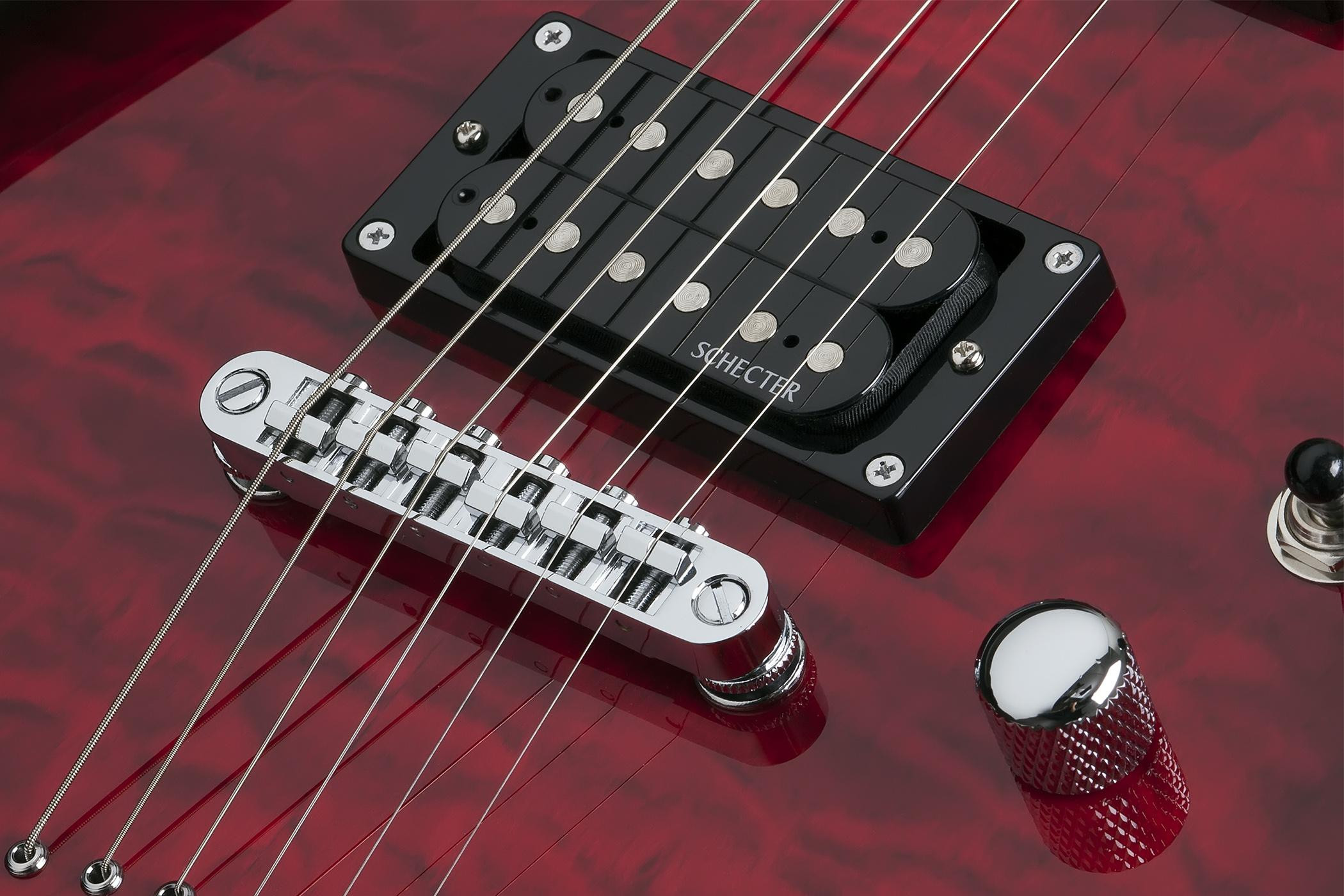 Galerijní obrázek č.4 Superstrat SCHECTER C-6 Plus - See-Thru Cherry Burst