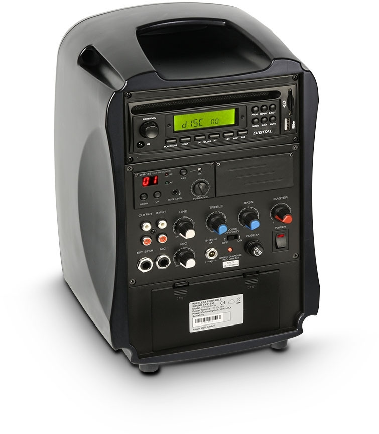 Galerijní obrázek č.1 Mobilní a bateriově napájené reproboxy LD SYSTEMS Roadboy 65 B5 (584 - 607 MHz)