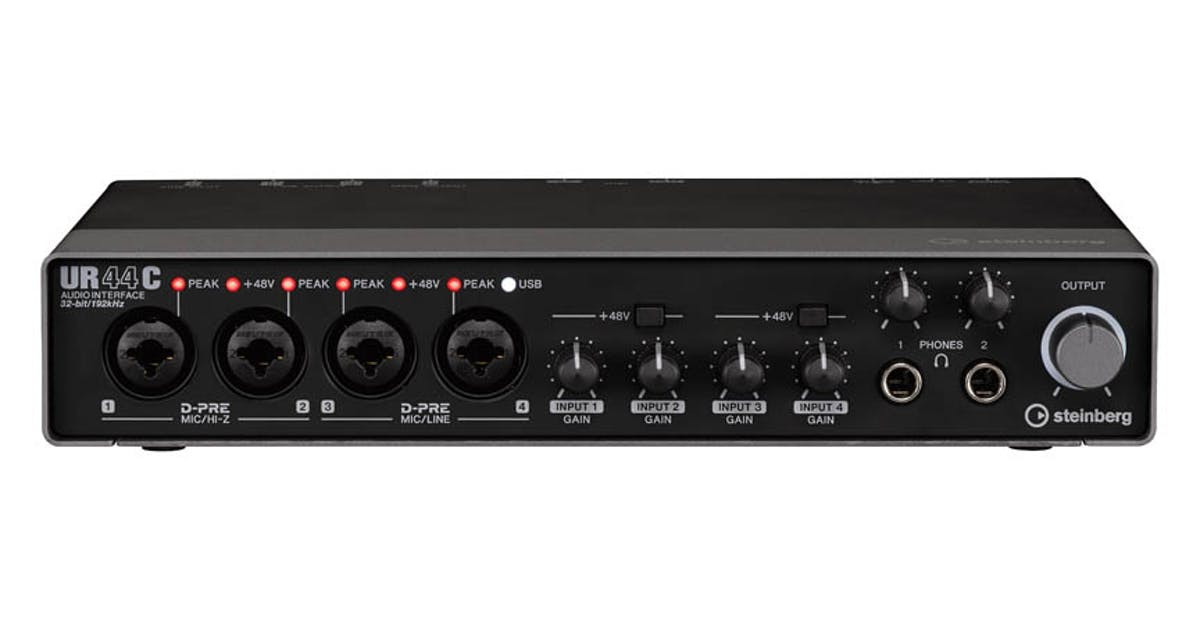 Galerijní obrázek č.1 USB zvukové karty STEINBERG UR44C