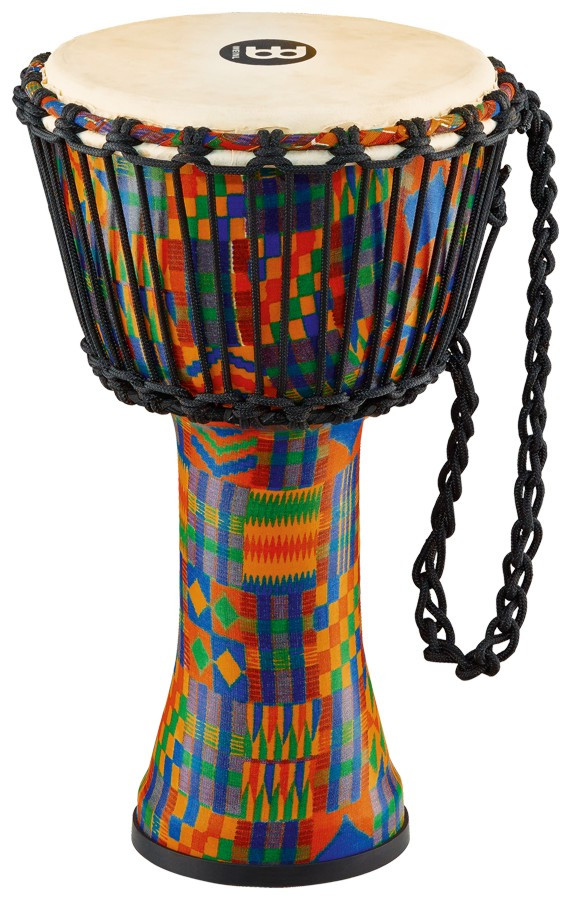Hlavní obrázek Djembes MEINL Travel PADJ2-S-G Rope Tuned Djembe Kenyan Quilt