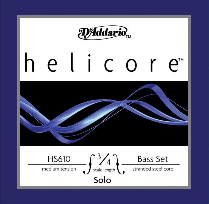 Hlavní obrázek Struny D´ADDARIO - BOWED HP610 Helicore Solo Medium - 3/4