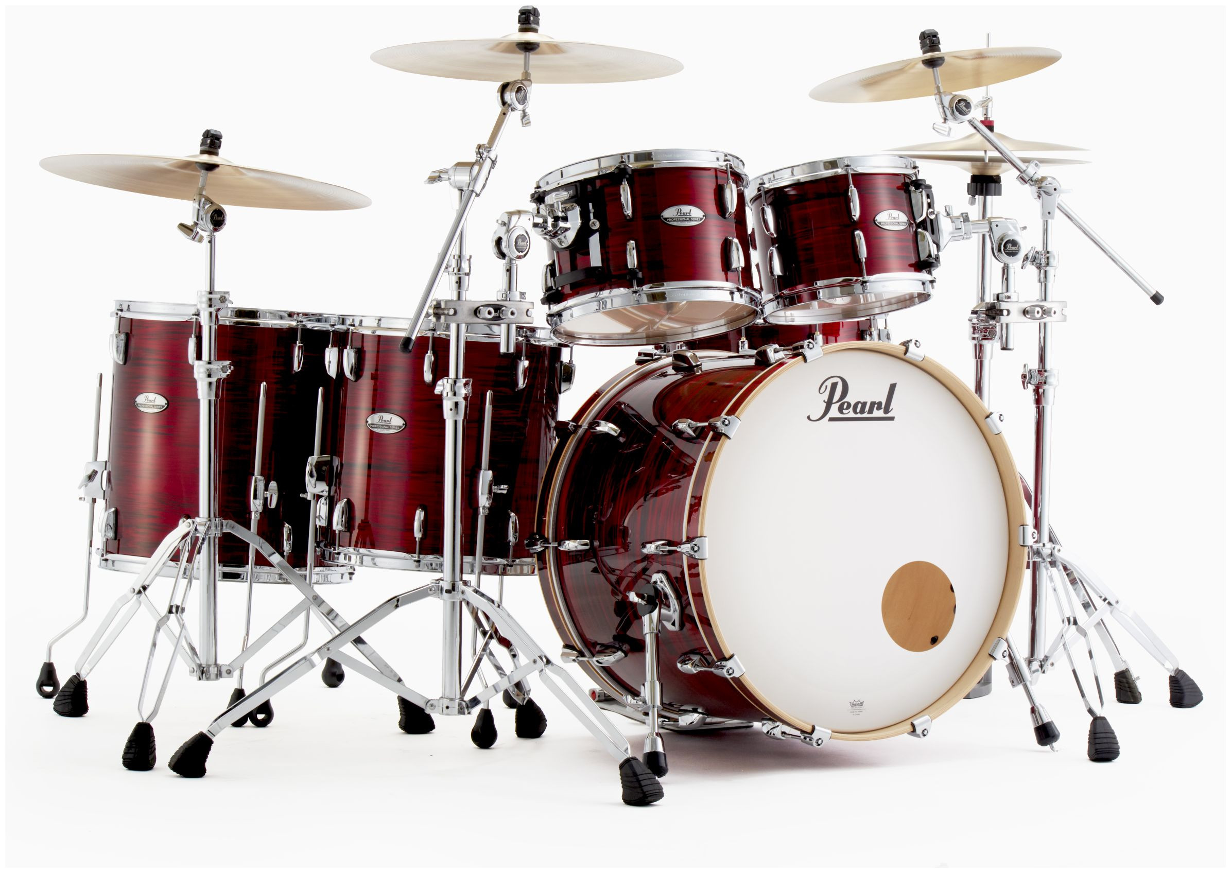 Galerijní obrázek č.3 22“; 10“, 12“; 14“ PEARL PMX925XSP/C808 Professional Series - Velvet Crimson