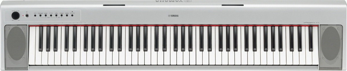 Galerijní obrázek č.3 Stage piana YAMAHA Piaggero NP31 Silver
