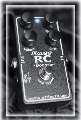 Hlavní obrázek Pedálové baskytarové efekty XOTIC Bass RC Booster