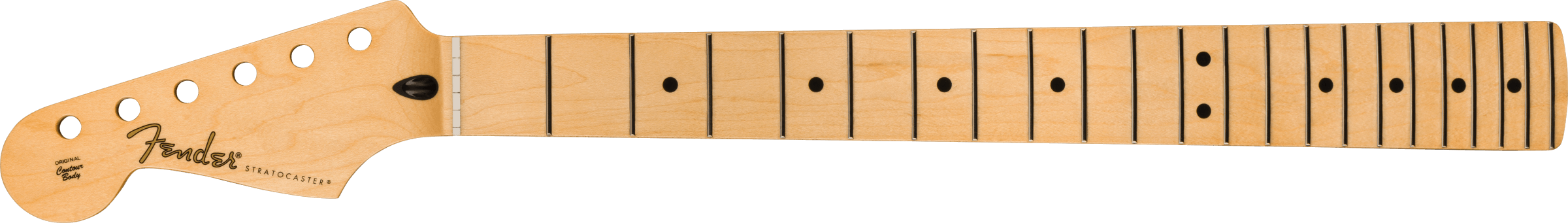 Hlavní obrázek Náhradní díly FENDER Player Series Stratocaster LH Neck, 22 Medium Jumbo Frets, Maple, 9.5", Modern "C"