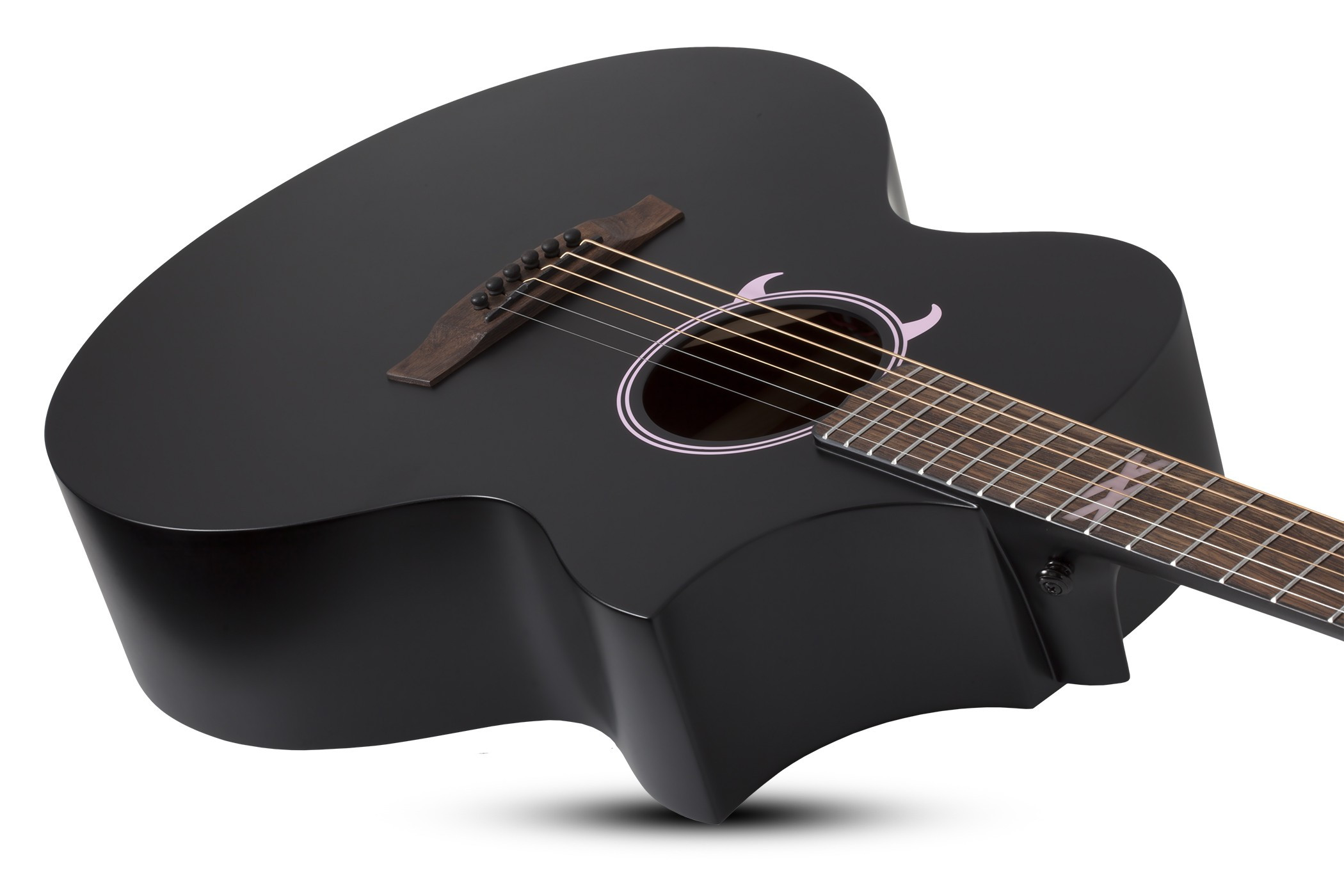 Galerijní obrázek č.4 Jumbo SCHECTER Machine Gun Kelly Acoustic - Satin Black