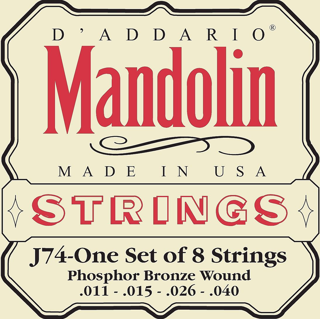 Hlavní obrázek Mandolíny, ostatní D'ADDARIO J74