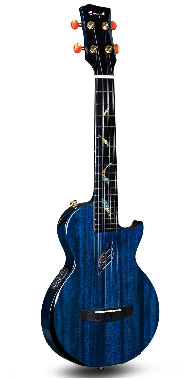 Galerijní obrázek č.2 Tenorové ENYA MUSIC Feather Mahogany - Blue