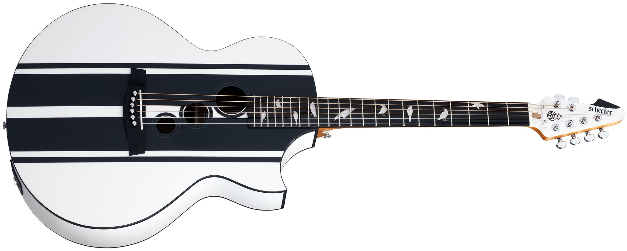 Hlavní obrázek Další tvary SCHECTER DJ Ashba Acoustic Satin White