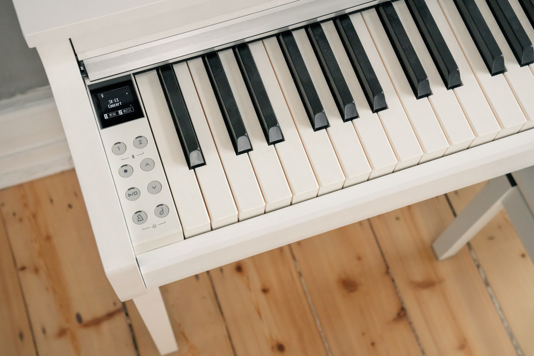 Galerijní obrázek č.7 Klávesy KAWAI CN201W - Premium White Satin