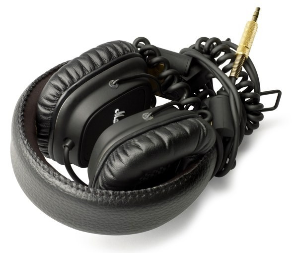 Galerijní obrázek č.8 Mobilní sluchátka (náhlavní a špunty) MARSHALL Major Black