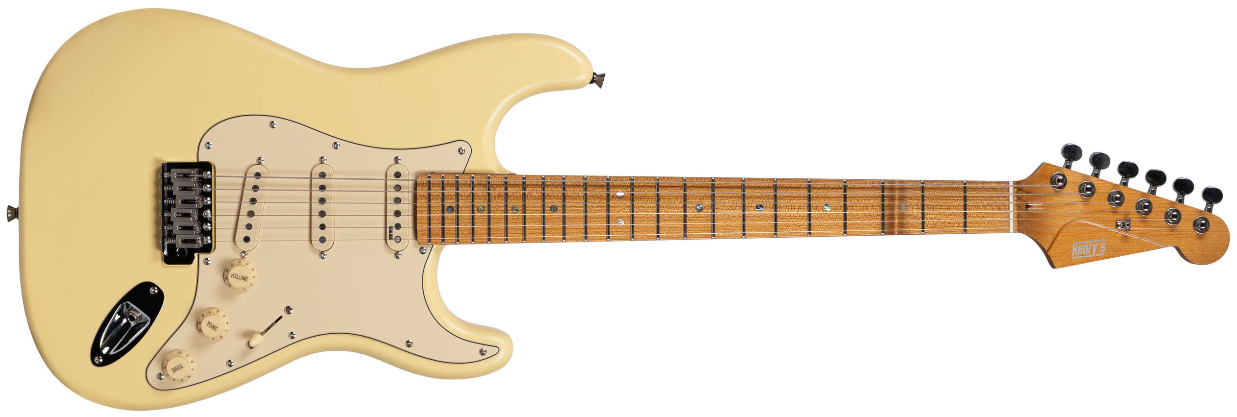 Hlavní obrázek Elektrické kytary HENRY’S Destiny II Classic matt ST-2CM Vital - YellowB-stock