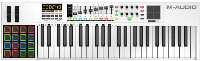 Galerijní obrázek č.1 MIDI keyboardy M-AUDIO CODE 49