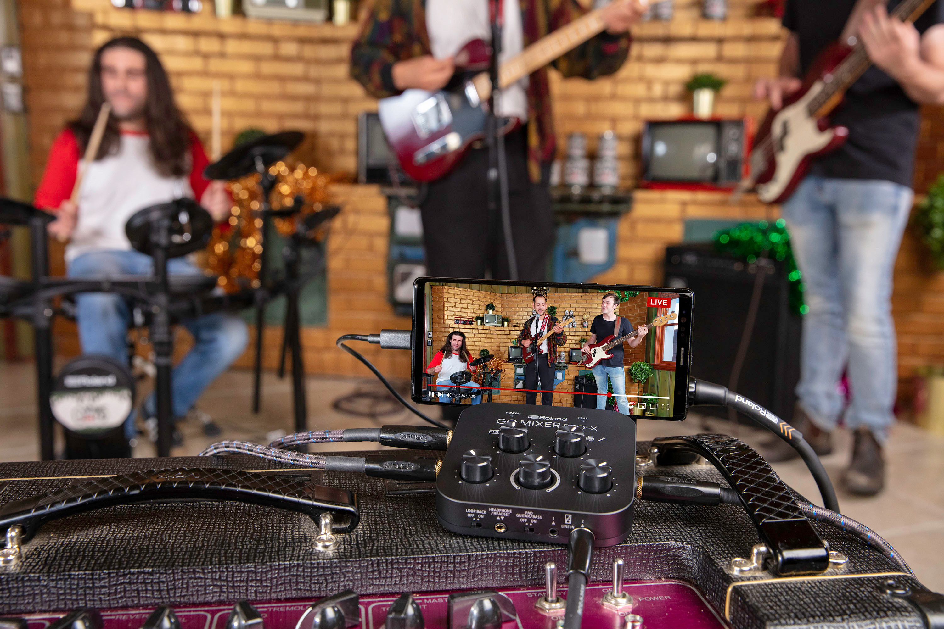 Galerijní obrázek č.15 Miniaturní mixážní pulty ROLAND GO:MIXER PRO-X