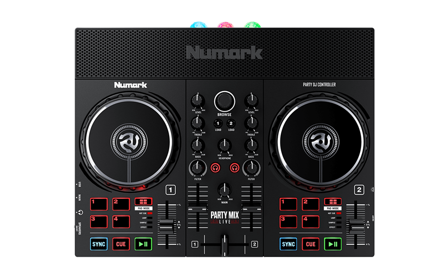 Galerijní obrázek č.1 DJ's NUMARK Party Mix Live A-Stock