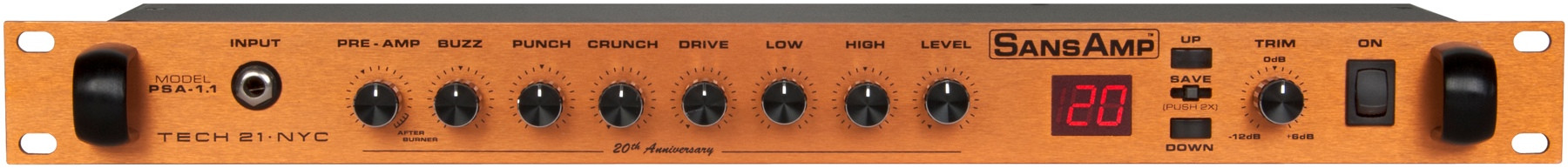 Hlavní obrázek Předzesilovače a koncové zesilovače TECH 21 SansAmp PSA-1.1