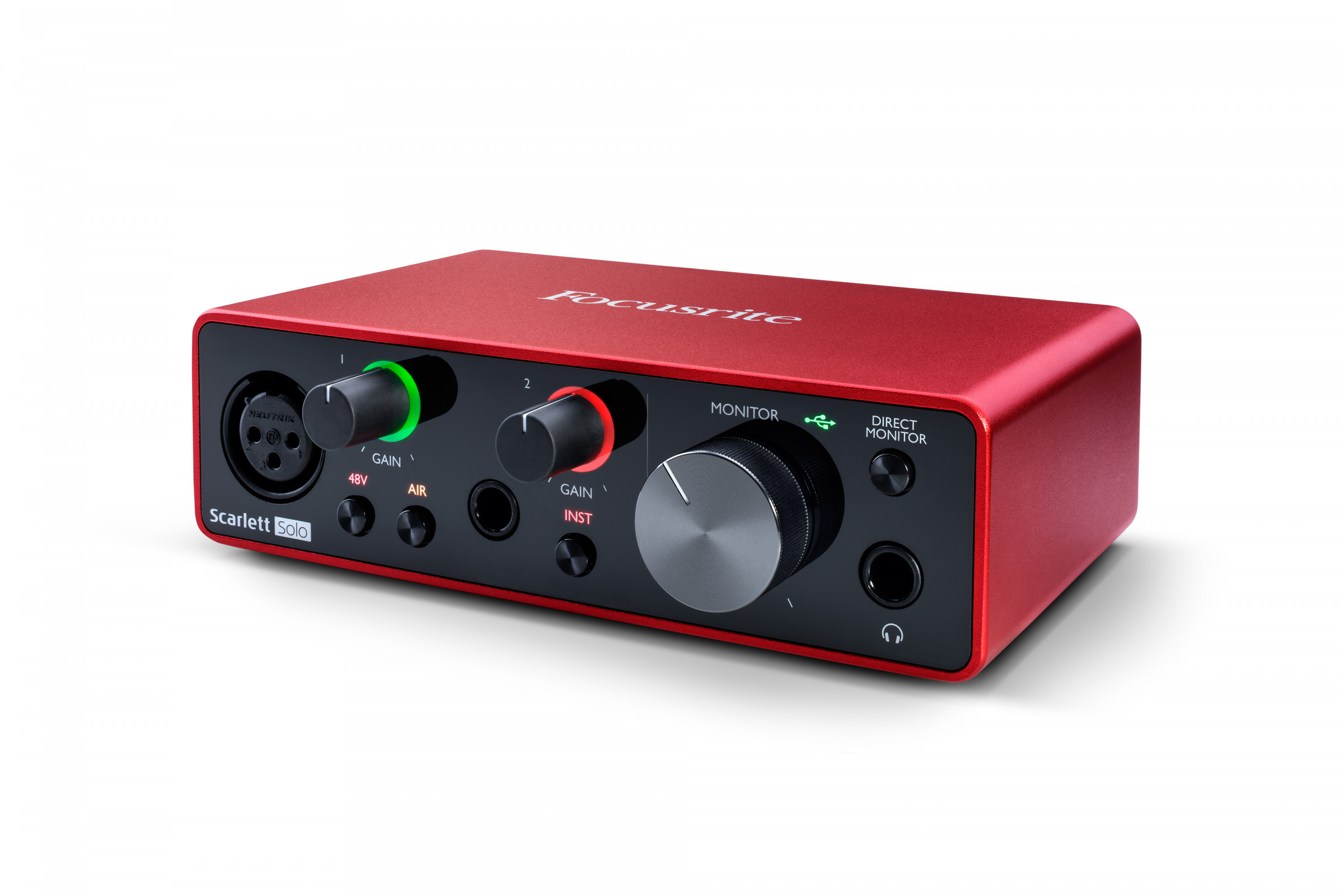 Galerijní obrázek č.4 USB zvukové karty FOCUSRITE Scarlett Solo 3G + Soundeus Fidelity 30 SET