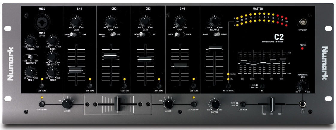 Hlavní obrázek DJ mixážní pulty NUMARK C2