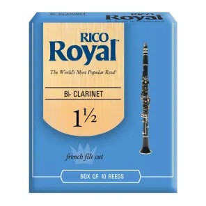 Hlavní obrázek Es klarinet RICO RBB1015 Royal - Eb Clarinet Reeds 1.5 - 1 ks