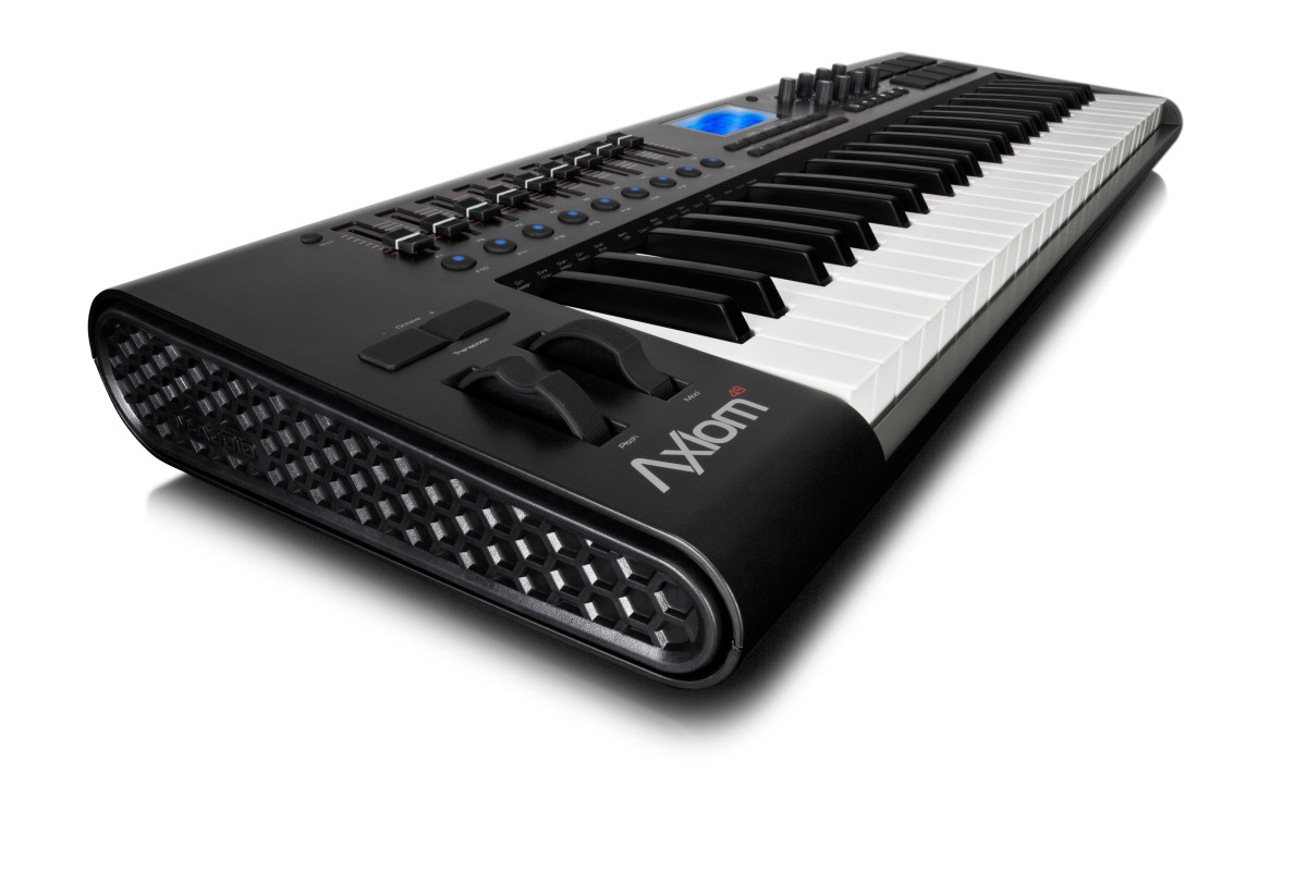 Hlavní obrázek MIDI keyboardy M-AUDIO Axiom 49 Advanced, MIDI ovladač, 49 kláves, 58 MIDI ovládacích prvků