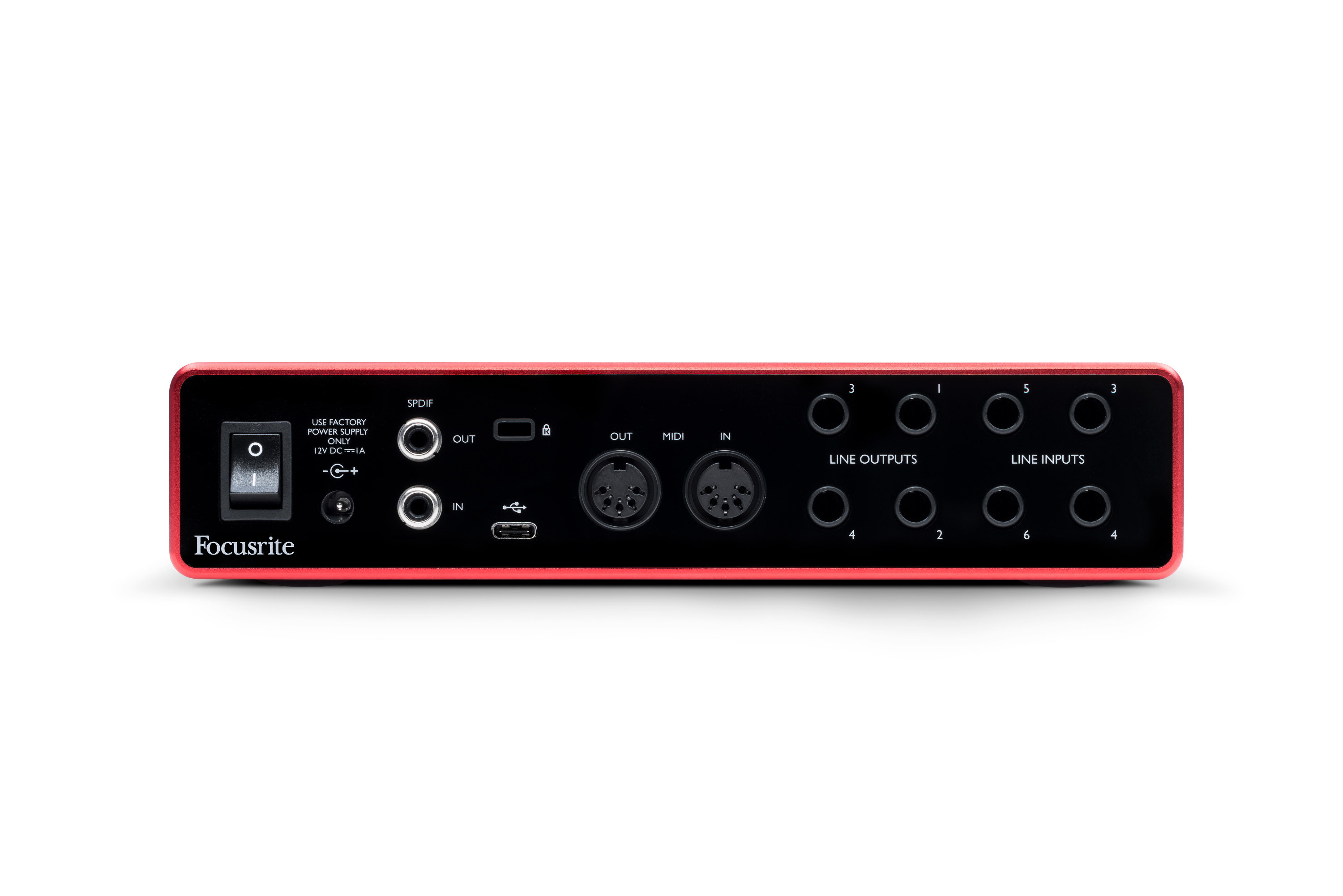 Galerijní obrázek č.6 USB zvukové karty FOCUSRITE Scarlett 8i6 3rd Generation