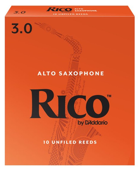 Hlavní obrázek Alt saxofon RICO RJA1030 - Alto Saxophone Reeds 3.0 - 10 Box