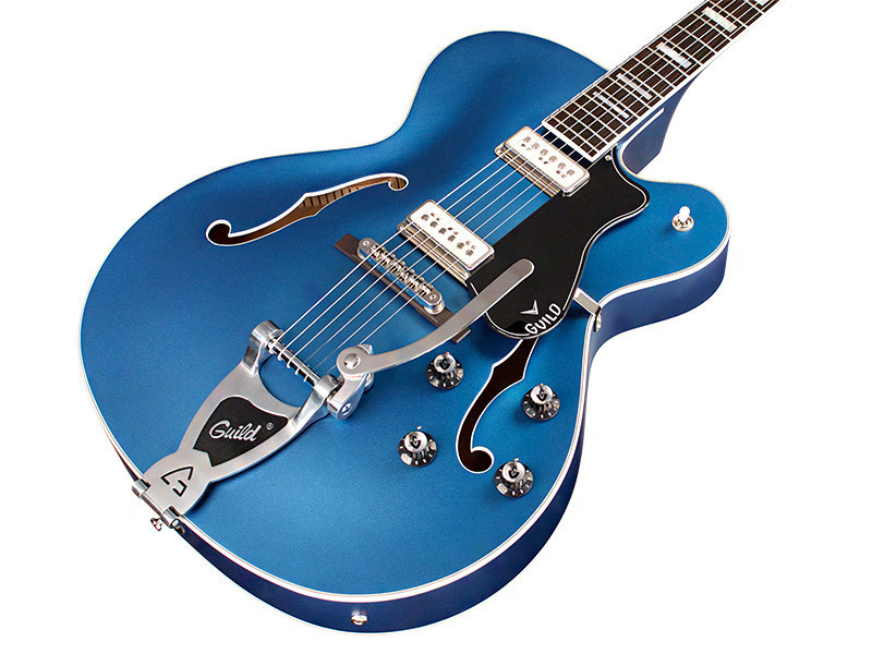Galerijní obrázek č.3 Elektrické kytary GUILD X-175 Manhattan Special - Malibu Blue B-STOCK