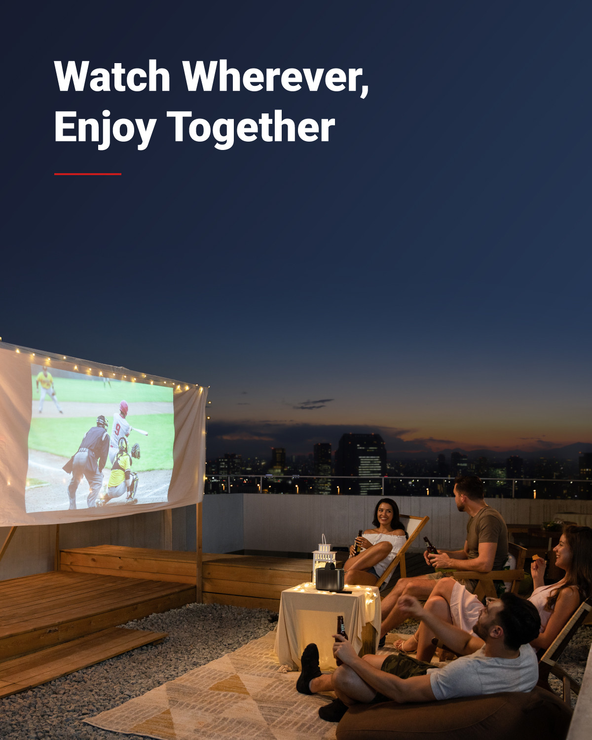 Galerijní obrázek č.6 Přenosné přehrávače a projektory ANKER Nebula Mars II Pro – Black