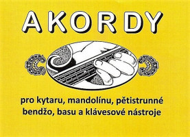 Hlavní obrázek Zpěvníky a učebnice PUBLIKACE Akordy - pro kytaru, mandolínu, pětistrunné bendžo, basu a klávesové nástroje- Jiří Macek