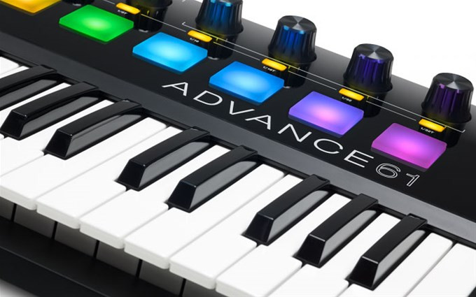Galerijní obrázek č.3 MIDI keyboardy AKAI Advance 61