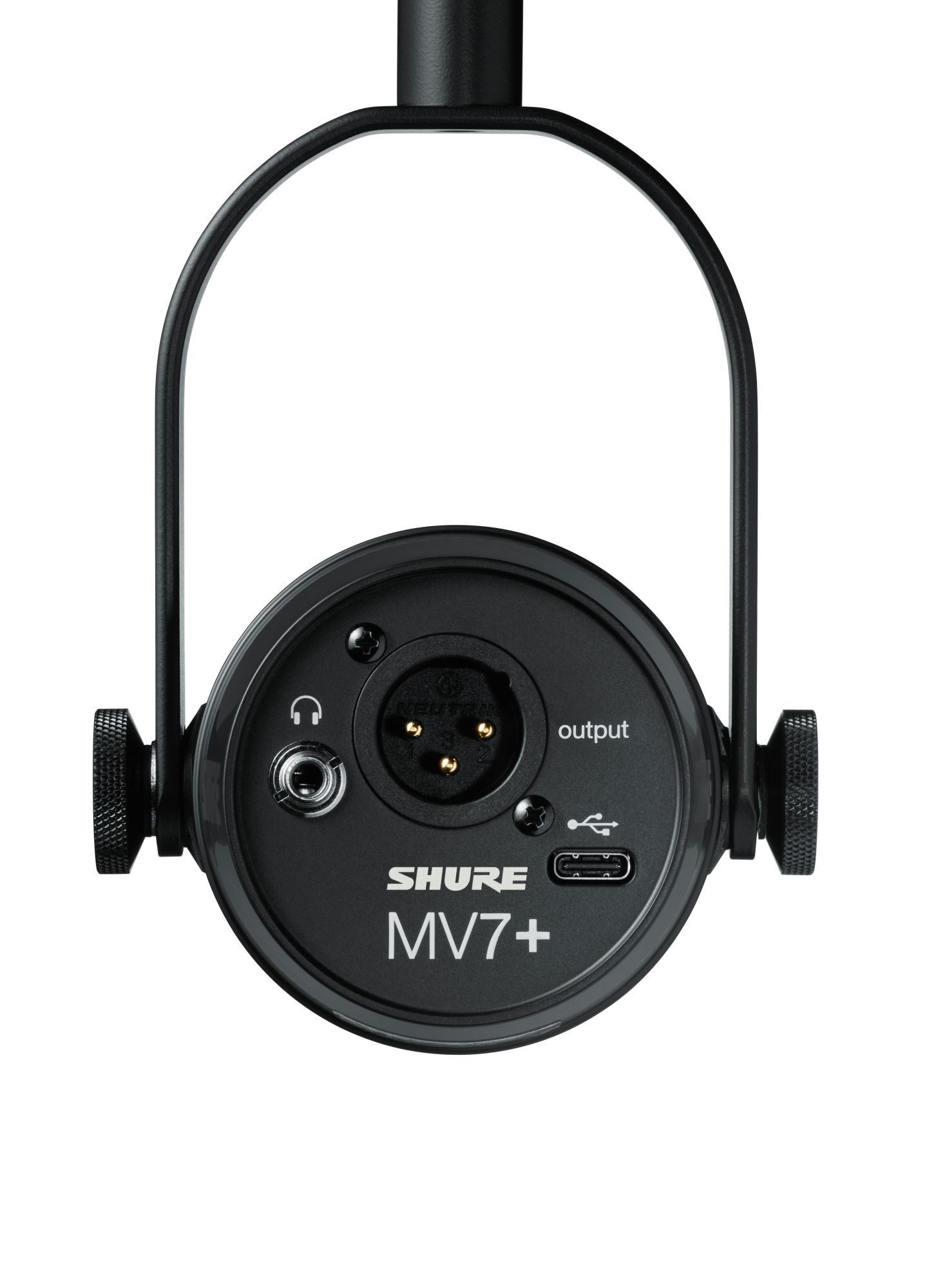 Galerijní obrázek č.1 Mikrofony pro rozhlasové vysílání SHURE MV7+ K (black)