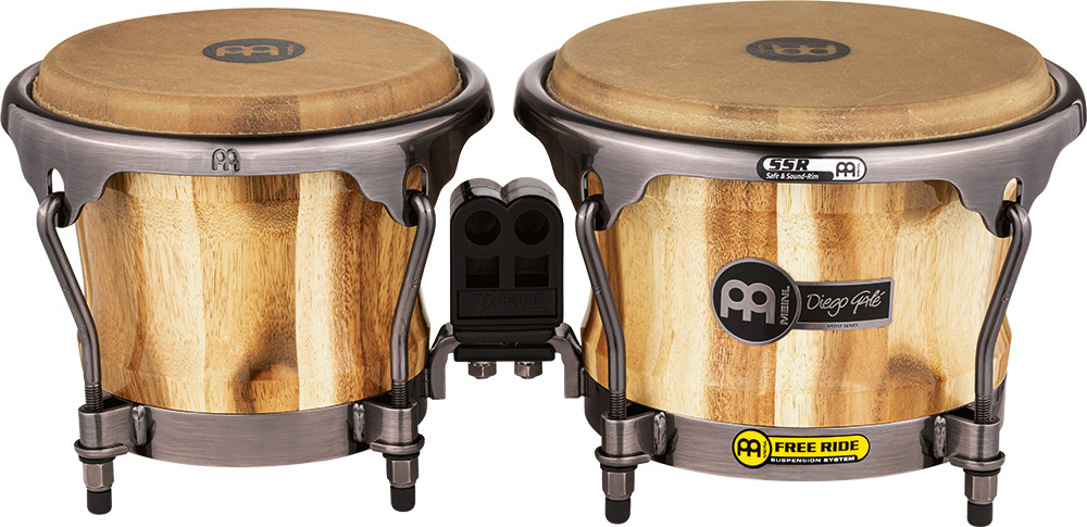 Hlavní obrázek Bonga MEINL DG400CW Artist Series Wood Bongo Diego Galé 7” x 8 1/2” - Calf Heads