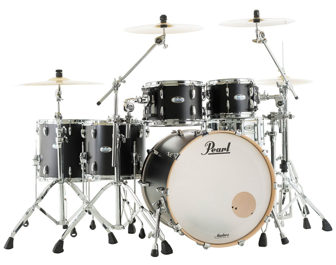 Hlavní obrázek Jiné konfigurace PEARL Masters Maple Complete - Matte Caviar Black