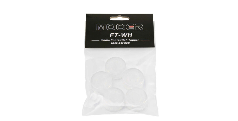 Hlavní obrázek Náhradní díly MOOER Candy Footswitch Topper, white, 5 pcs.