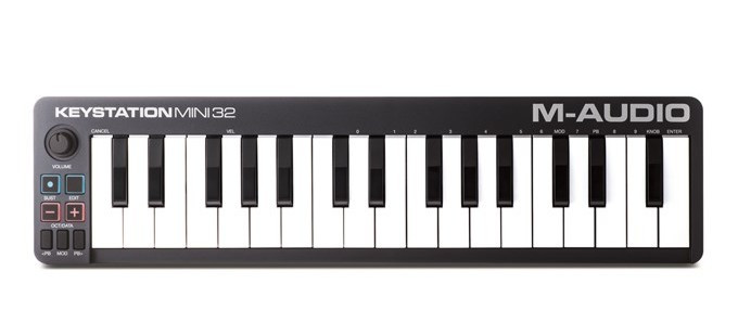 Galerijní obrázek č.1 MIDI keyboardy M-AUDIO Keystation Mini 32 II