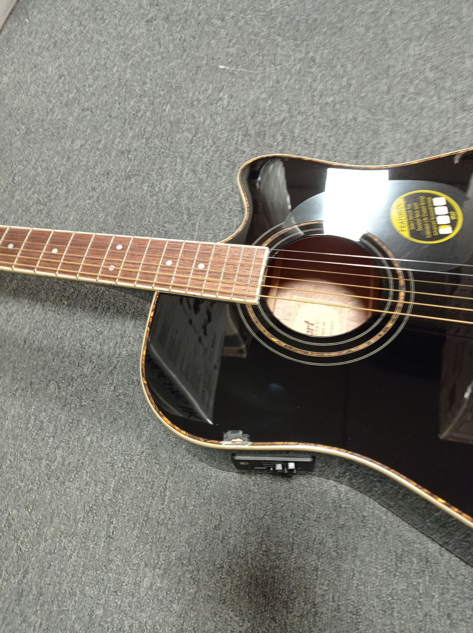 Galerijní obrázek č.2 Dreadnought CORT AD880CE BK B-STOCK