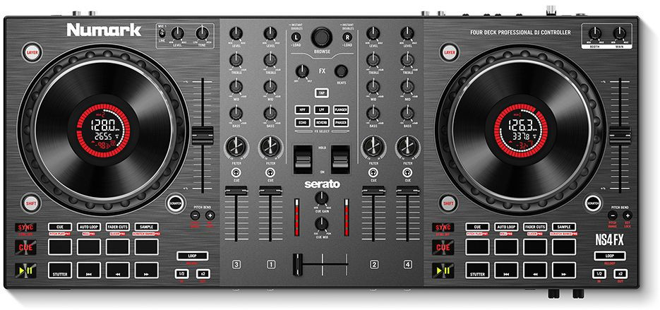 Galerijní obrázek č.1 DJ kontrolery NUMARK NS4FX