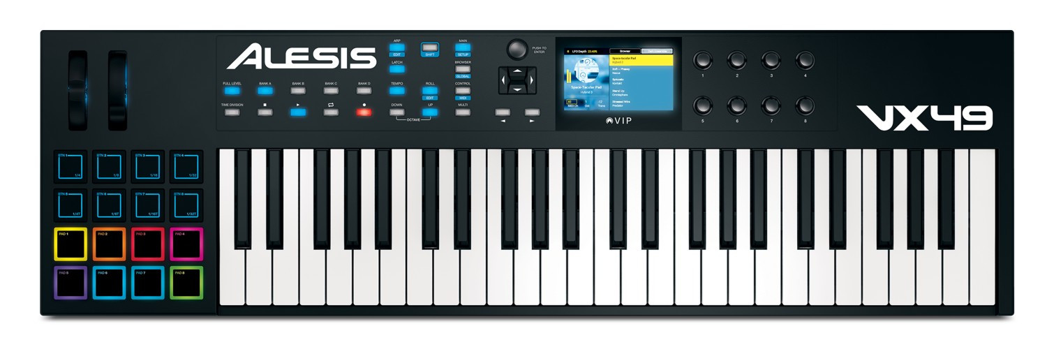 Galerijní obrázek č.1 MIDI keyboardy ALESIS VX49