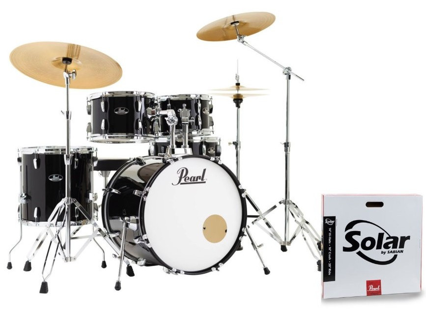 Hlavní obrázek 22“; 10“, 12“; 16“ PEARL RS525SBC/C31 Roadshow - Jet Black