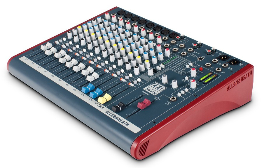 Hlavní obrázek Mixážní pulty s efektem ALLEN HEATH ZED60-14FX